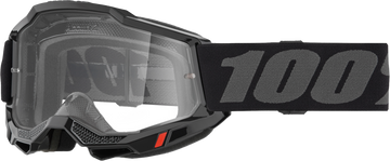 100% Accuri 2 Otg Goggle Black Clear Lens