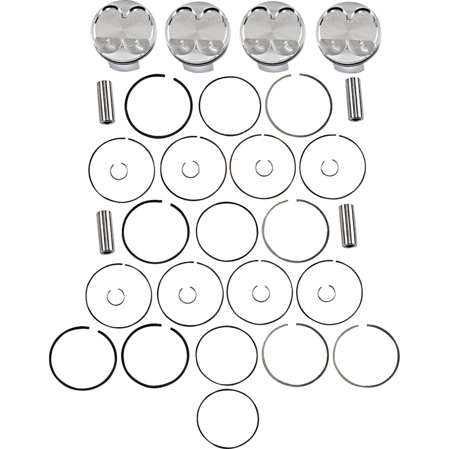 JE Pistons Piston Kit 345193 | JE Pistons | Piston & Ring Kits