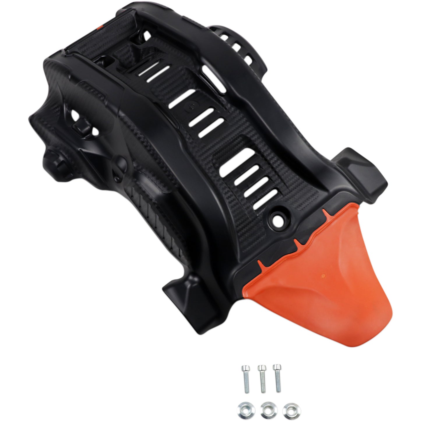Acerbis Skid Plate - Black/'16 Orange - Gas Gas | Husqvarna | KTM 2736365229