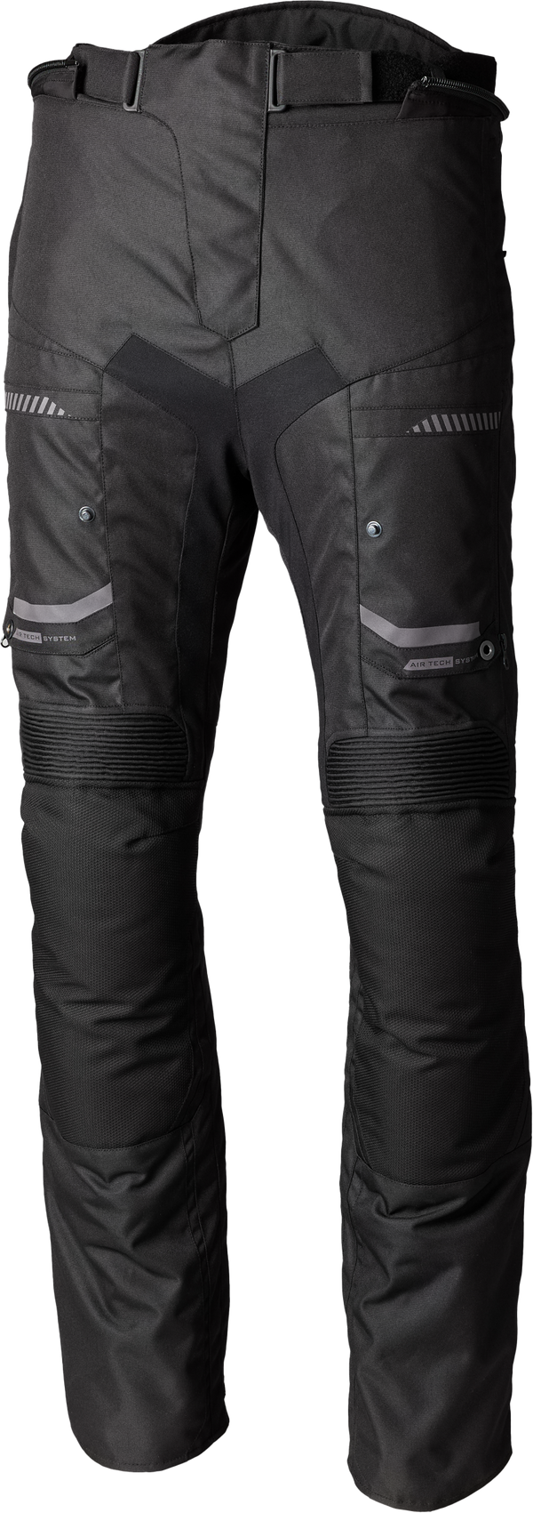 RST Maverick Evo Short Leg CE Textile Pants - Black/Black