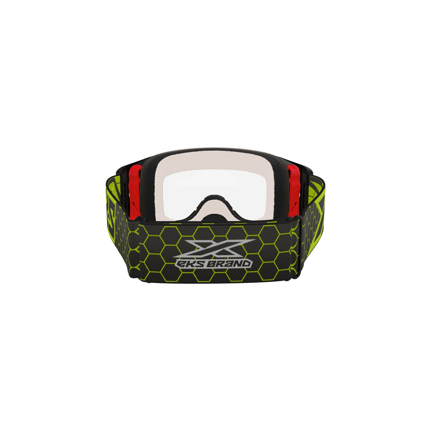 LUCID GOGGLE BLACK/FLO YELLOW W/CLEAR LENS