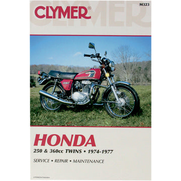 CLYMER Manual - Honda - 250/360 Twins CM323