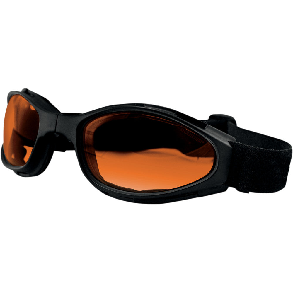 BOBSTER Crossfire Goggle - Matte Black - Amber Lens BCR003