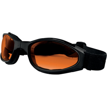 BOBSTER Crossfire Goggle - Matte Black - Amber Lens BCR003