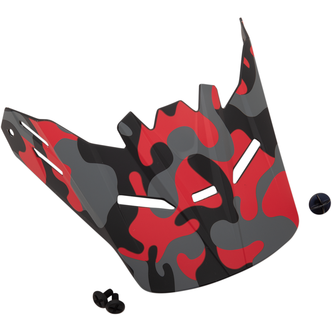 Z1R Youth Rise Visor Kit - Camo - Red 0132-1339