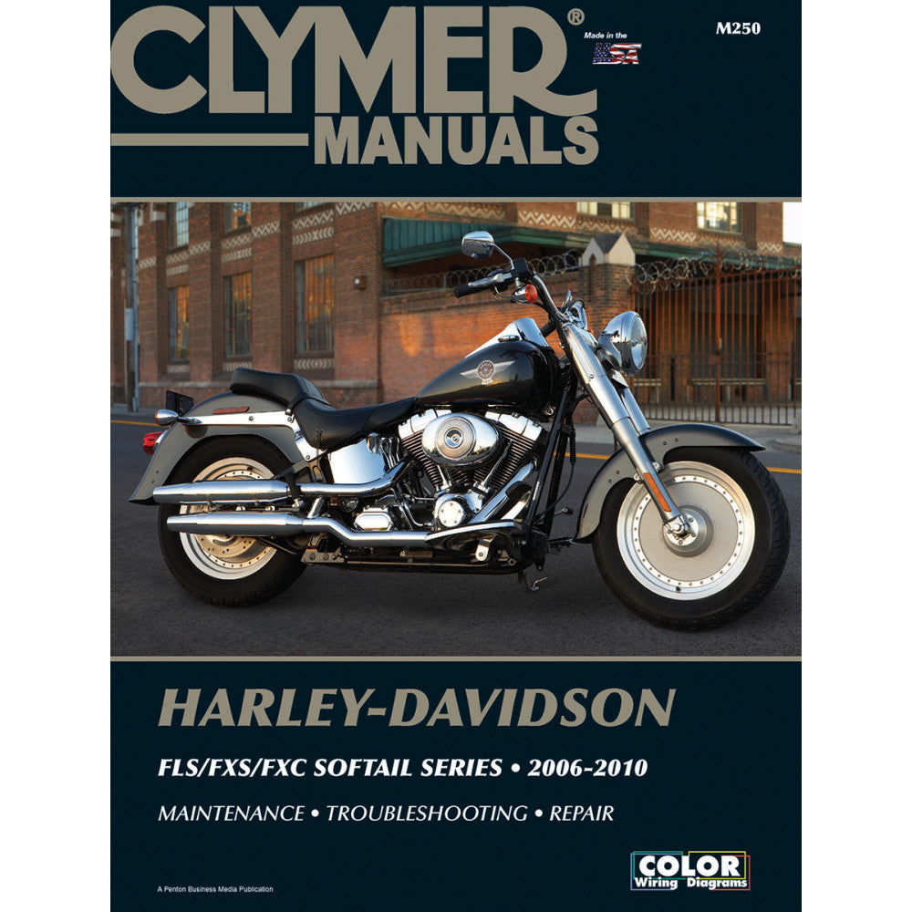 CLYMER Manual - Harley-Davidson - FLS / FXS / FXC Softail '06-'10 CM250