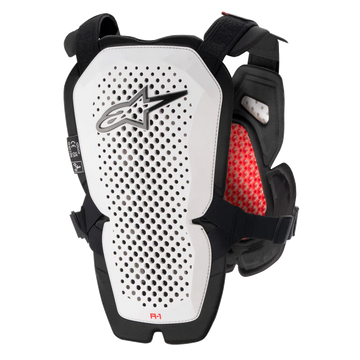 Alpinestars A-1 Chest Protector White / Black / Red Medium / Large
