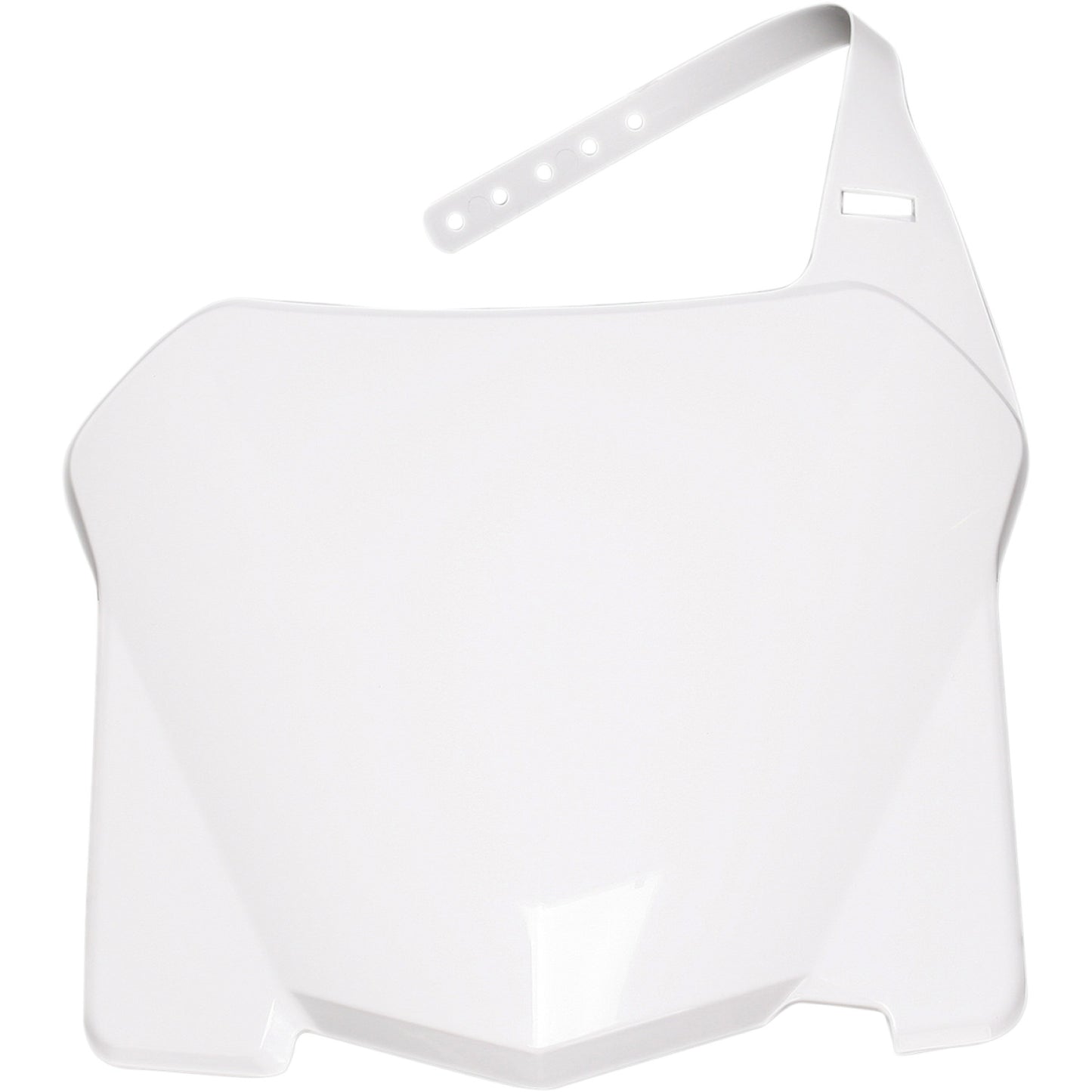 Acerbis Front Number Plate - White 2113620002