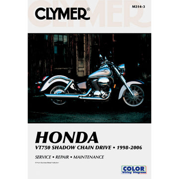 CLYMER Manual - Honda - VT750 CM3143