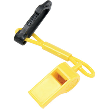 ATLANTIS Whistle with Clip - Yellow A2712C