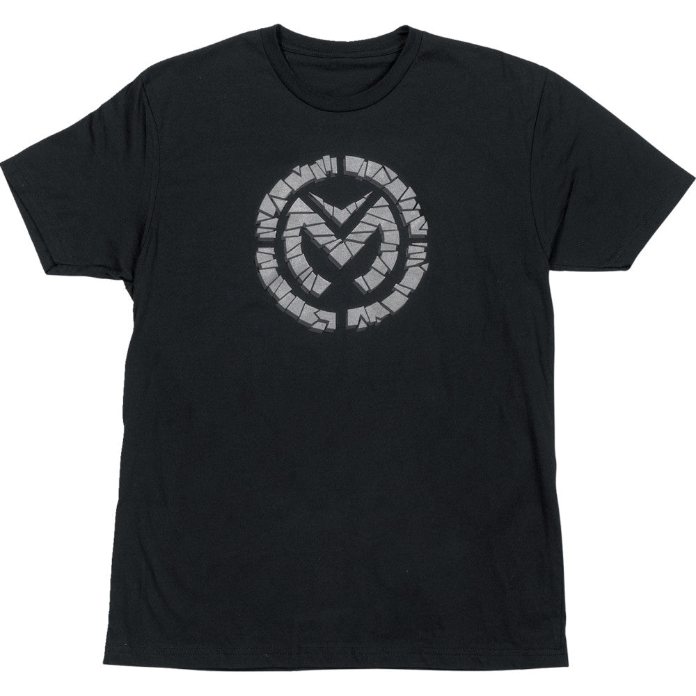 Moose Offroad Fractured T-Shirt - Black/Silver - 2XL 3030-22757