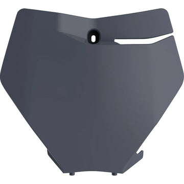POLISPORT Number Plate - Gray - KTM SX/SXF 8666400007 by Polisport