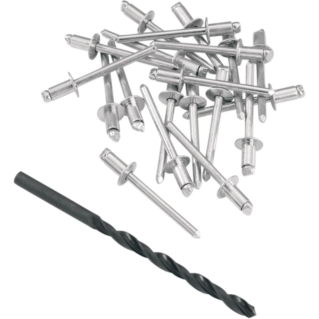 Rivet Kit 12-3/16 W/BIT by Moose Racing