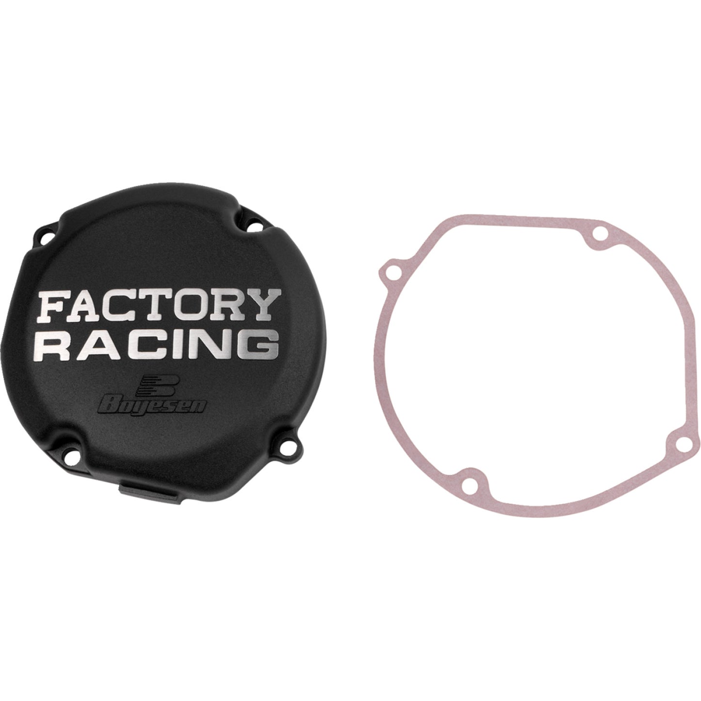 BOYESEN Ignition Cover - Black - Suzuki RM250 SC23B
