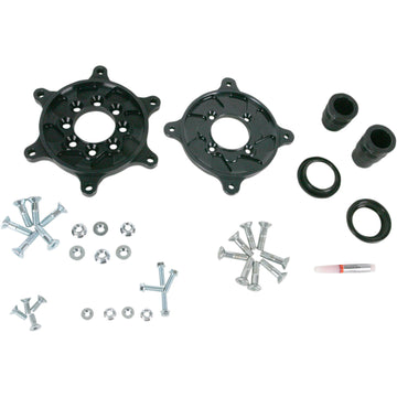 EXCEL Carrier Ring Set - Pro Series - Rear - Black 2RC-1421