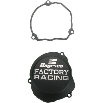 BOYESEN Ignition Cover - Black - Husqvarna/KTM SC-46B