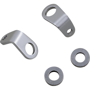 Custom Dynamics Mount - Micro Turn Signal - L-Bracket - Silver CD-MICRO-L