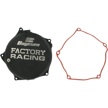 BOYESEN Clutch Cover - Black - Kawasaki/Suzuki CC-17B