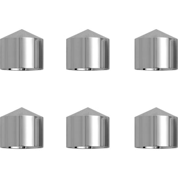 CIRO Caps - Rocker Box/Bolt - Peaked - Chrome 70007