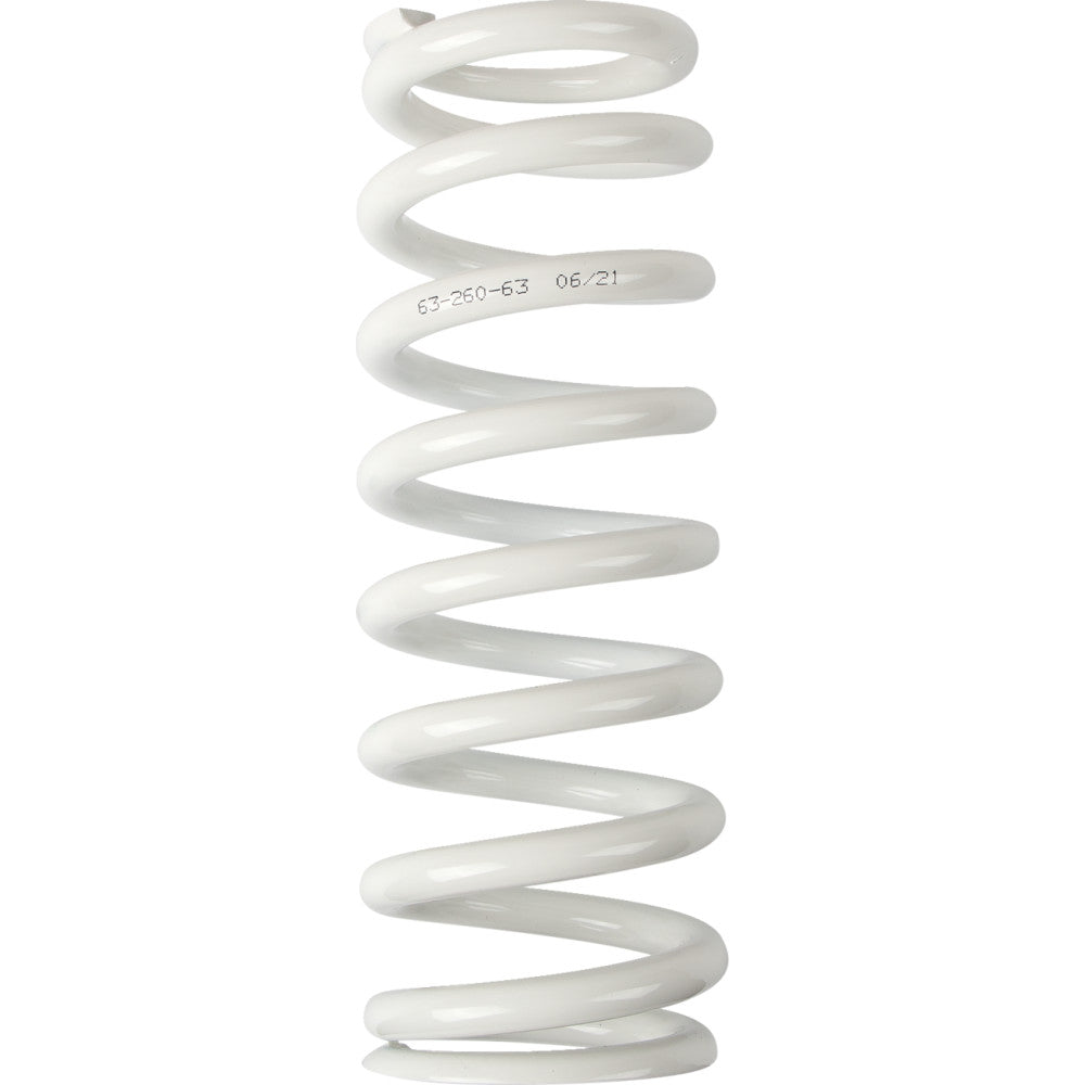 Moose Offroad Shock Spring - 63 mm OD - 63 n/mm - White 1312-0985