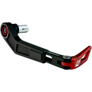 DRIVEN RACING Lever Guard - D-Axis - Left - Red DXL2-RD