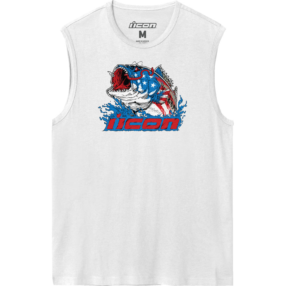 ICON American Basstard* Tank Top - White - Medium 3030-24079