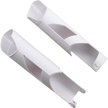 Acerbis Lower Fork Covers for Inverted Forks - White 2113750002