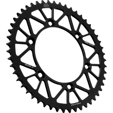 JT SPROCKETS Rear Sprocket - Black - 51 Tooth - Yamaha JTA251.51BLK by JT Rear Sprockets Aluminum/Alloy