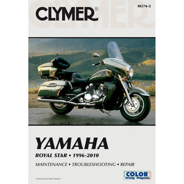 CLYMER Manual - Yamaha - XVZ Royal Star CM3742