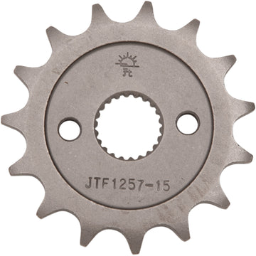 JT SPROCKETS Countershaft Sprocket - 15 Tooth JTF1257.15 by JT Countershaft Sprockets Steel