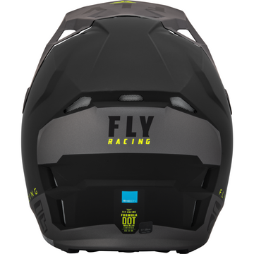 Fly Formula CP Slant Helmet Matte Black/Grey/H-Vis - Medium