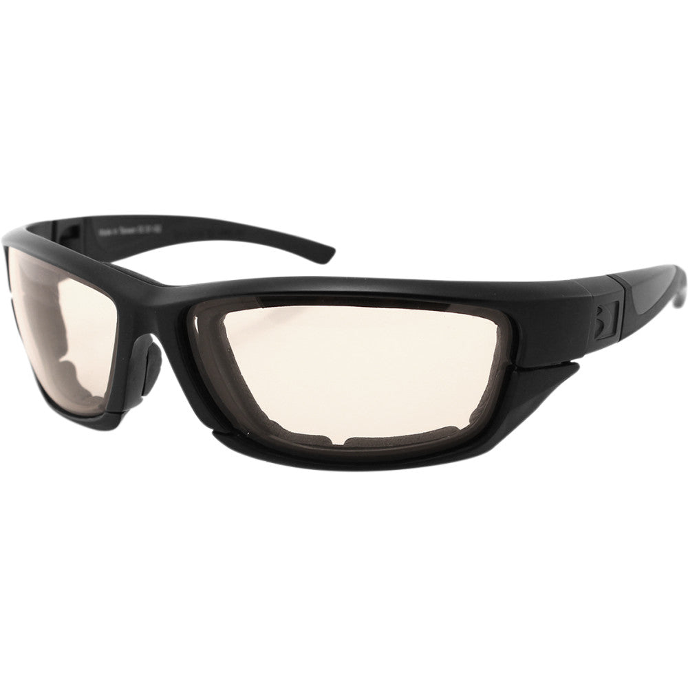 BOBSTER Decoder 2 Convertible Sunglasses - Matte Black - Clear Lens BDEC201