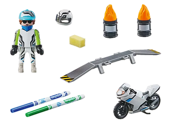Playmobil Color: Motorbike