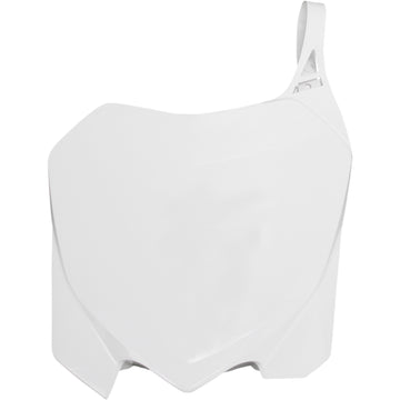 Acerbis Front Number Plate - White 2141850002