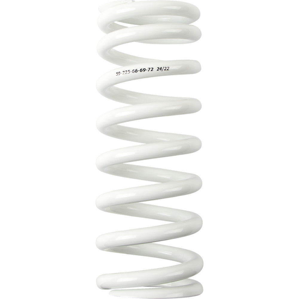 Moose Offroad Shock Spring - 59 mm OD - 66/69/72 n/mm - White 1312-1016