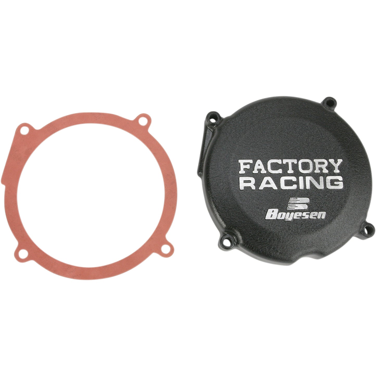 BOYESEN Ignition Cover - Black - Honda CR250R SC02B