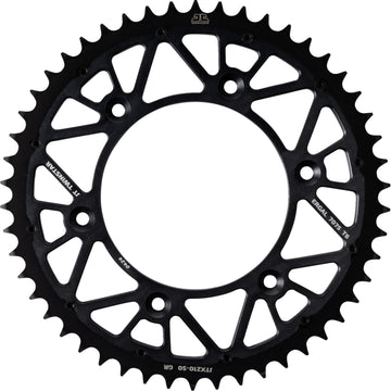 JT SPROCKETS Rear Sprocket - 50 Tooth - Graphite - Beta/Honda JTX210.50GR by JT Rear Sprockets Steel Type