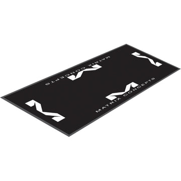 Matrix Concepts M40 Carpeted Mat - Black - 3.5'x7' M40-101