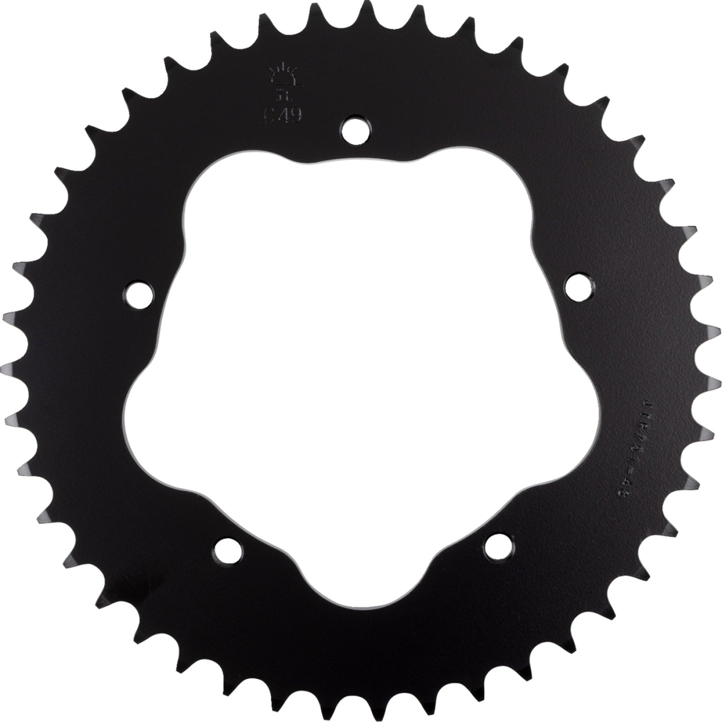 JT SPROCKETS Rear Sprocket - 43 Tooth - Hypermotard JTR751.43 by JT Rear Sprockets Steel Type