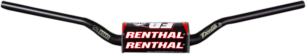 RENTHAL R-Works Fatbar®36 Handlebar - Reed/Windham - Black 933-01-BK