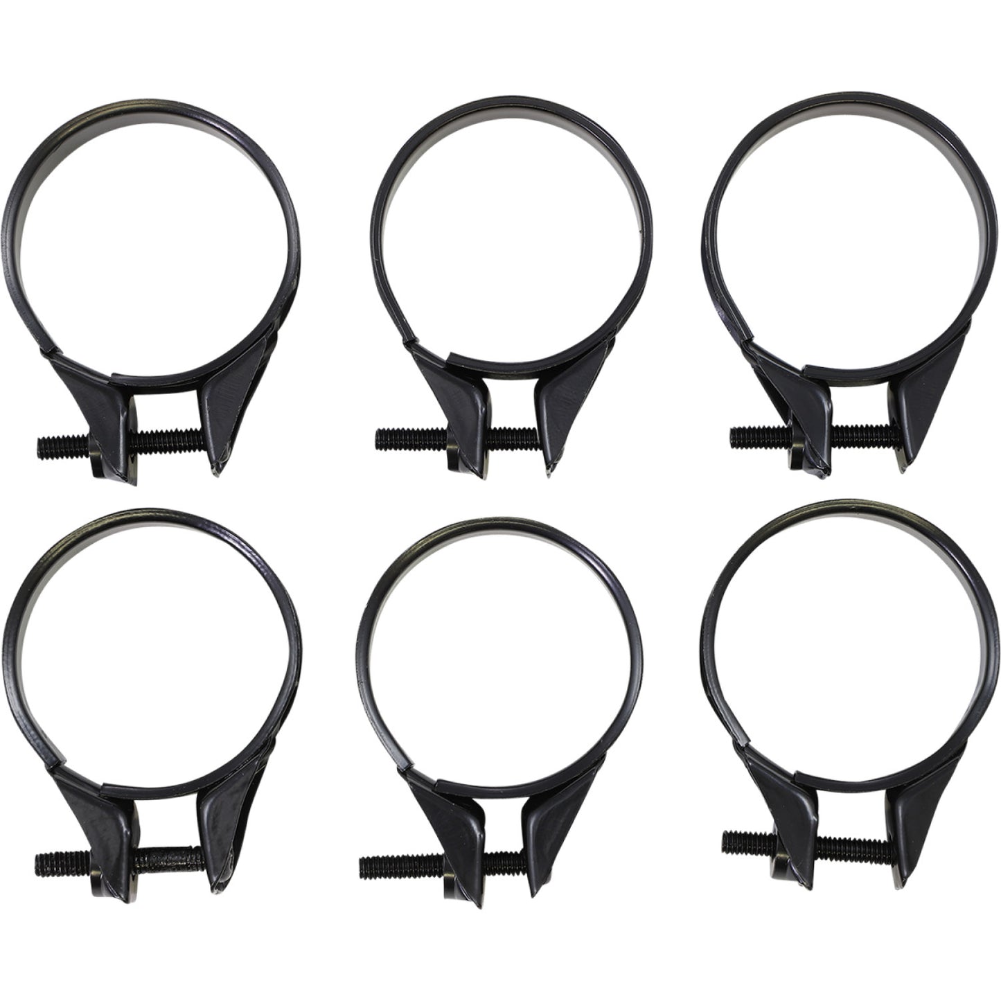 Moose Racing Carburetor Clamps - 35-38 mm - 6-Pack 110-1038