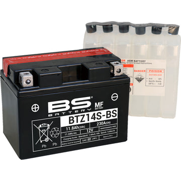 BS Battery Battery - BTZ14S-BS (YTZ) 300698