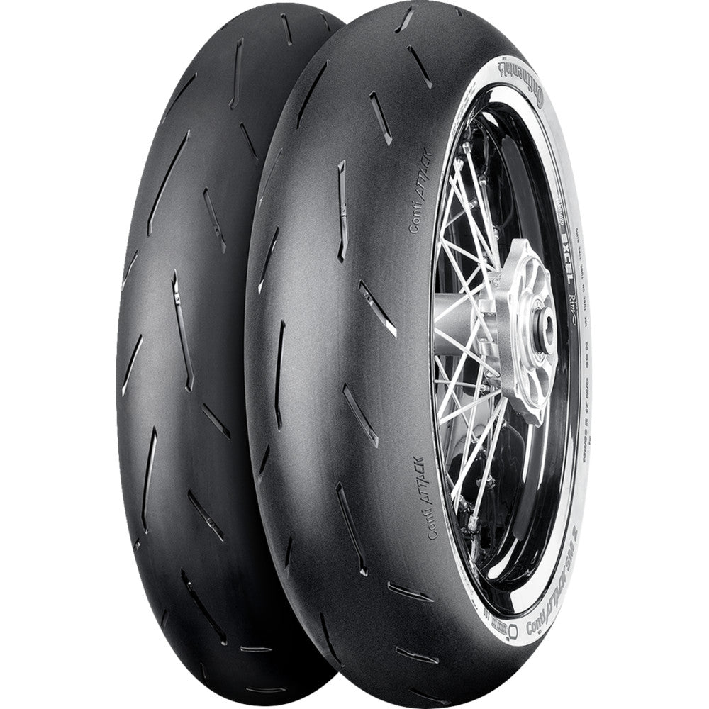 CONTINENTAL Tire - ContiAttack SM 2 - Front - 120/70R17 - 58H 02447740000