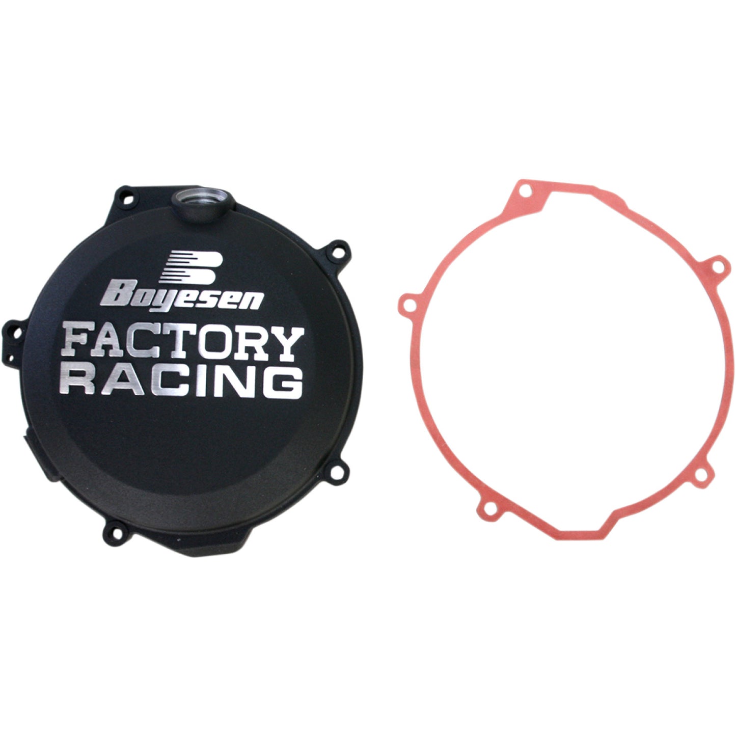 BOYESEN Clutch Cover - Black - Husaberg/Husqvarna/KTM CC-44AB