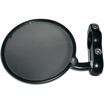 CRG Mirror - Hindsight/Bar End - Side View - Round - Black - Left - Each HS-100-L