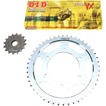 DID Chain Kit - Yamaha - YZF-R6 '03-'05 DKY-003 | Drive Chain & Sprocket Kits