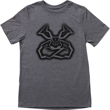 MOOSE OFFROAD Youth Agroid* Shadow T-Shirt - Gray - Medium 3032-3497
