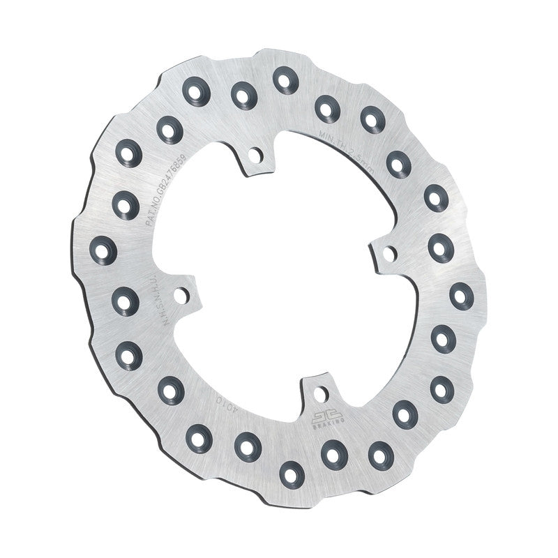 Rear Brake Rotor Ss Self Cleaning Yam