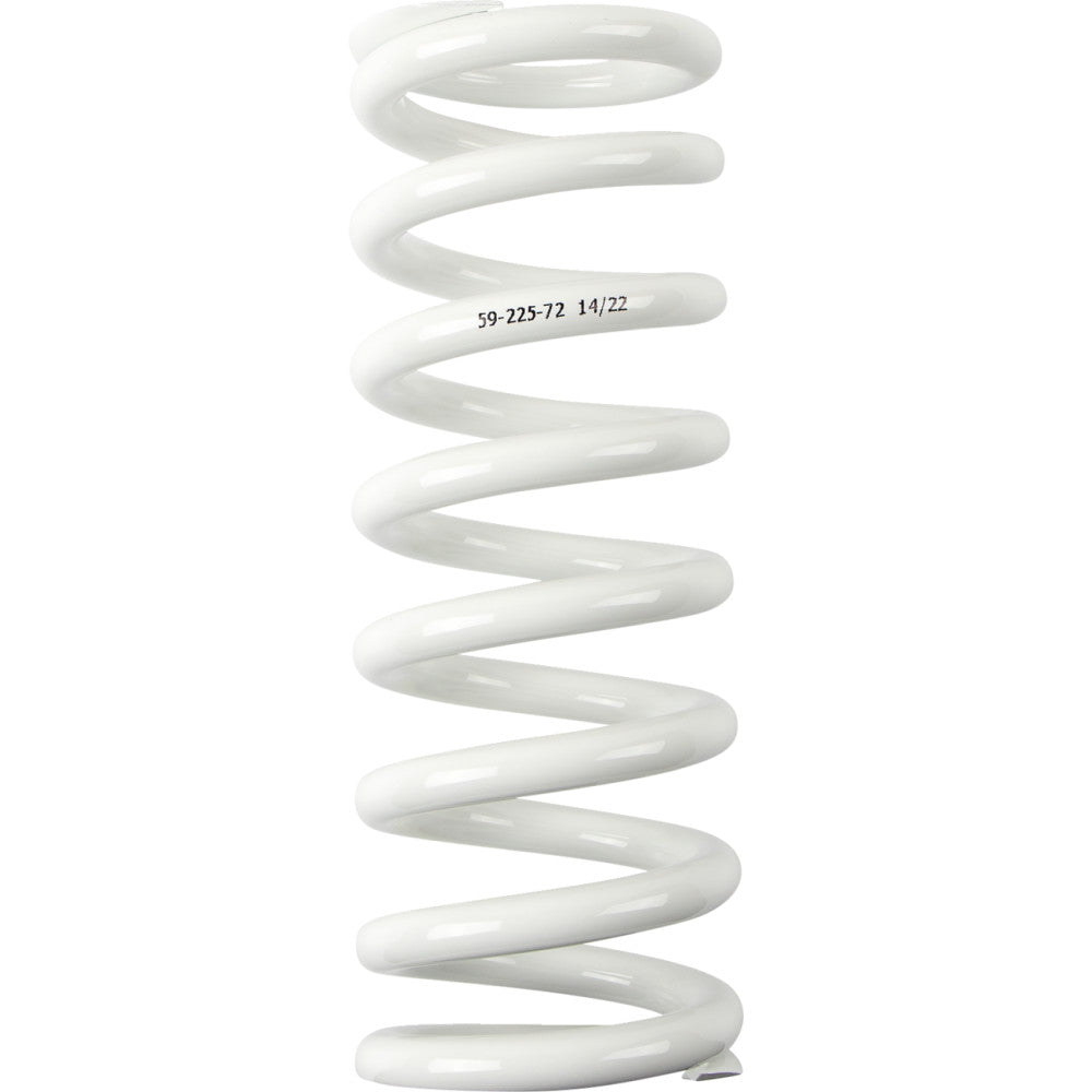 Moose Offroad Shock Spring - 59 mm OD - 72 n/mm - White 1312-1019