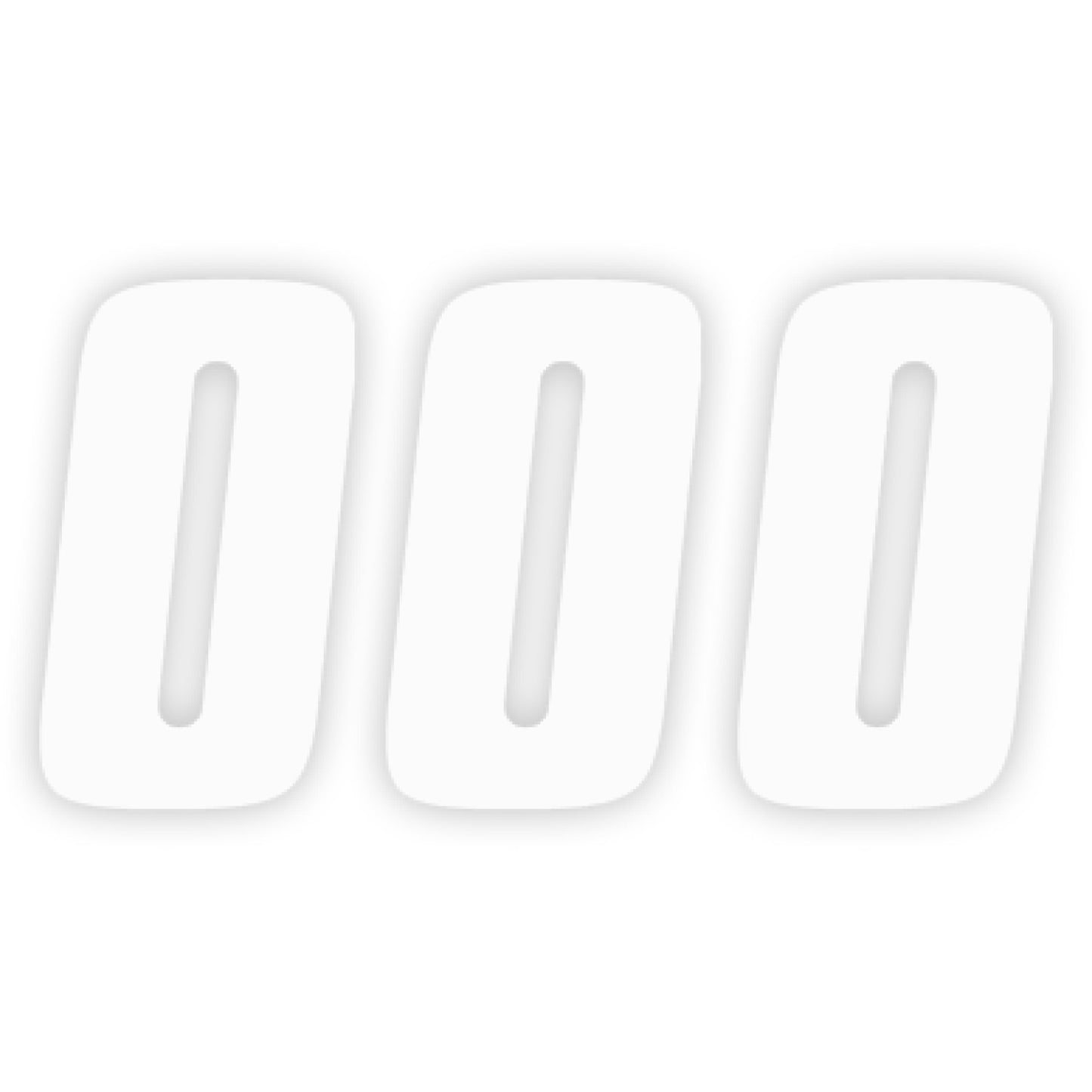 FACTORY EFFEX FX Factory Number 0 - White - 4" 08-90010